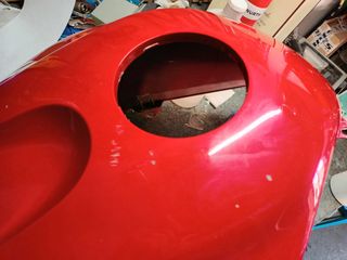 Tapa depósito Honda CBR600RR roja