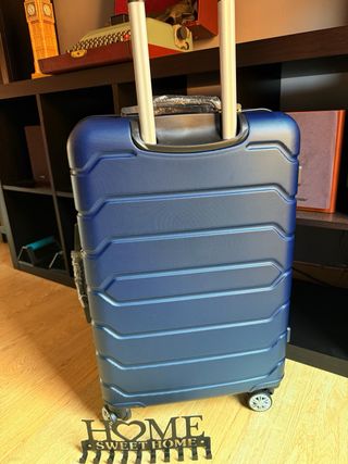 Maleta mediana azul - viaje