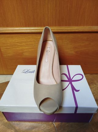 Zapatos Laik beige T39 - Elegantes