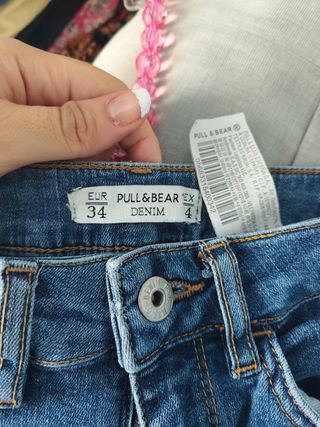 Lote pantalones vaqueros largos