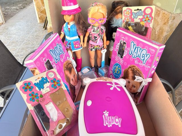Lote 3 Muñecas Nancy + Accesorios