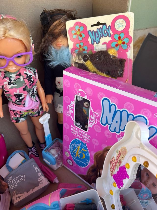 Lote 3 Muñecas Nancy + Accesorios