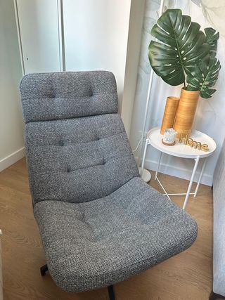 Sillón giratorio HAVBERG IKEA gris