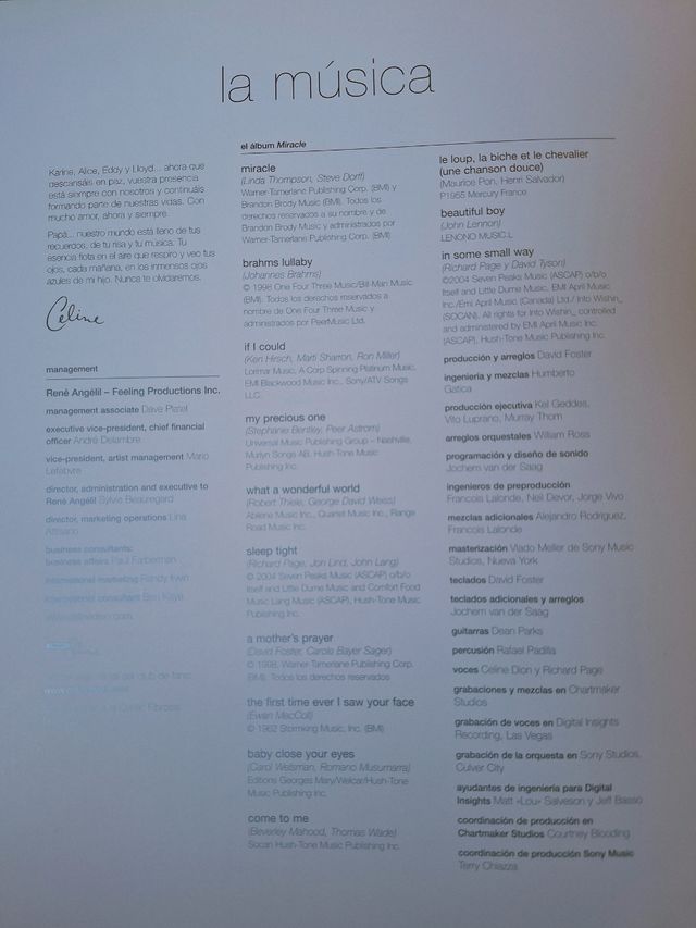 Libro Miracle: Celebracion de una nueva vida