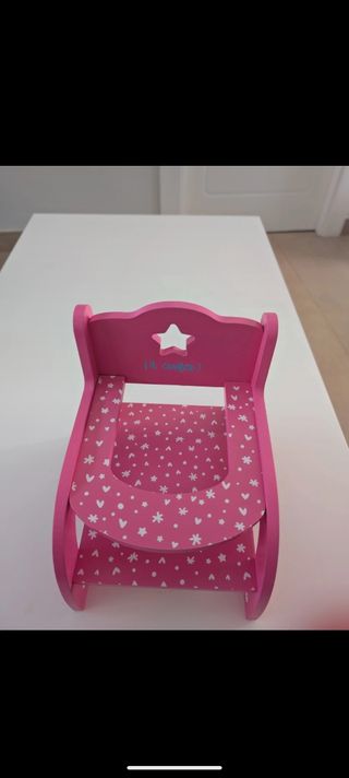 Trona muñecas infantil - Rosa