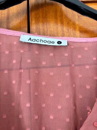 Vestido rosa Adchoae - Talla L