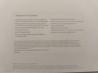 MacBook Air 2017 Plata