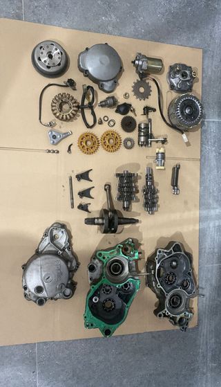 Despiece motor Aprilia RS 125 Rotax 122