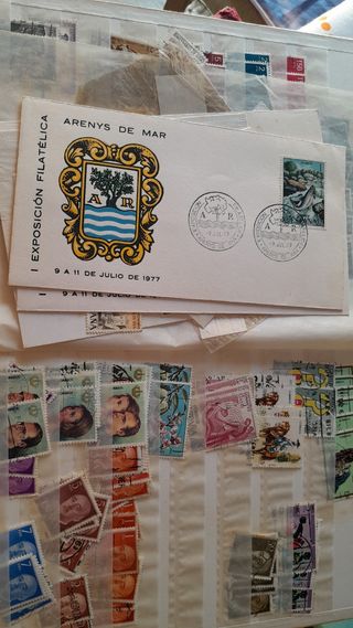 Colección sellos España 1975
