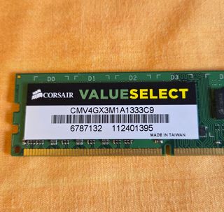 Memoria RAM Corsair ValueSelect DDR3 4GB