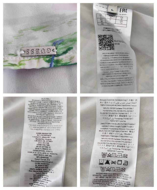 Abito floreale Guess