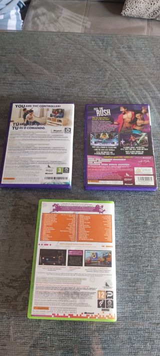 3 Juegos Xbox 360 
