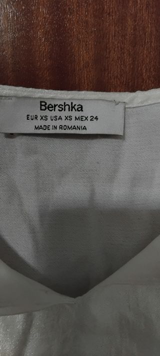 Top blanco crop
