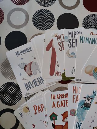 30 Tarjetas Momentos Bebé