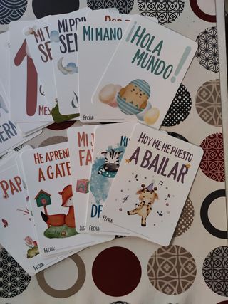 30 Tarjetas Momentos Bebé