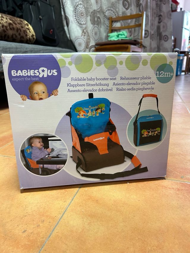 Asiento elevador bebé plegable BabiesRus