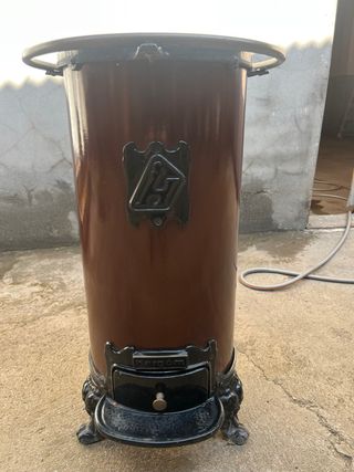 Estufa leña Hergom Lebeña vintage. ni