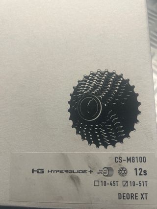 Casete Shimano 12v MTB