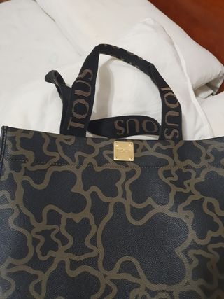 Bolso Tous original negro y marrón