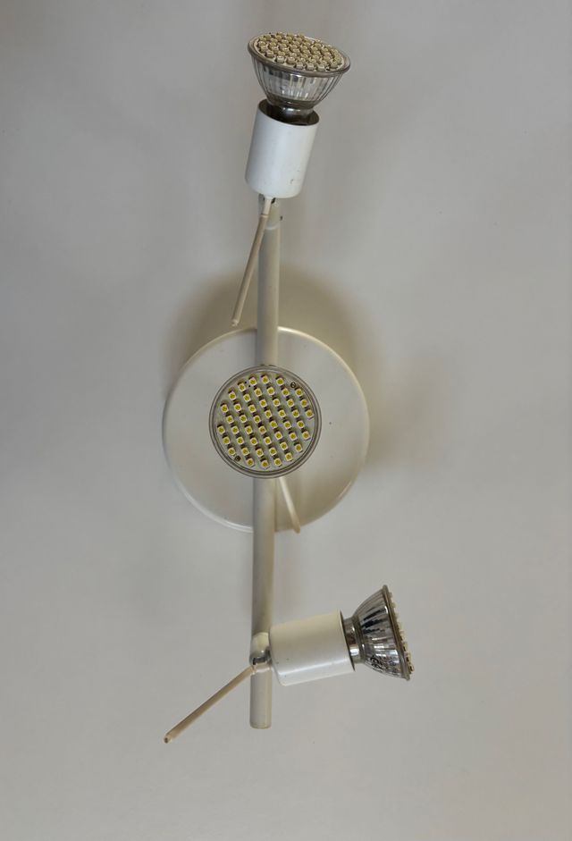 Lámpara techo 3 luces LED moderna