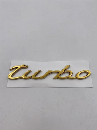 Emblema trasero PORSCHE TURBO