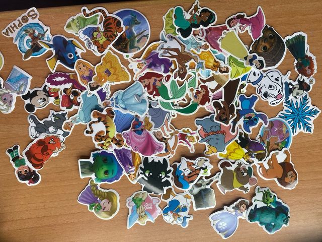 Lote pegatinas Disney