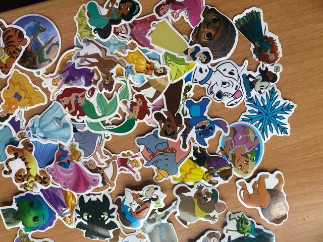 Lote pegatinas Disney