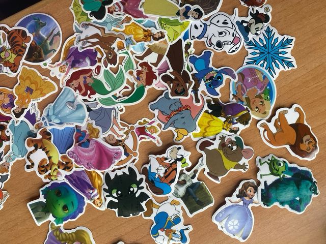 Lote pegatinas Disney