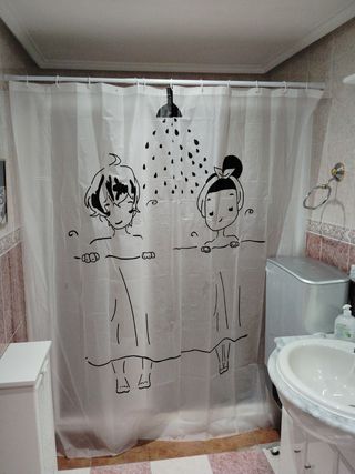 Cortina de baño - Diseño parejas