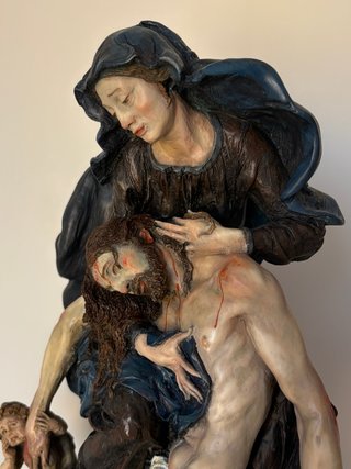 Escultura Piedad.