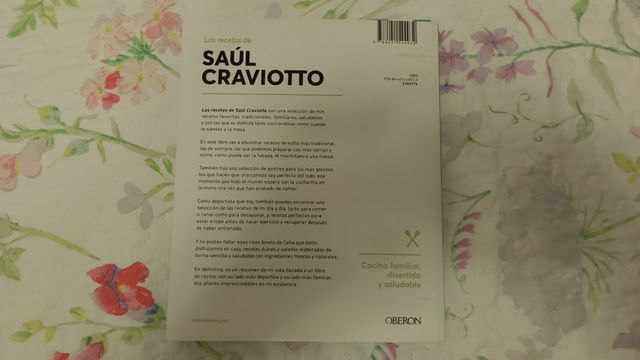 Recetas comida familiar de Saúl Craviotto