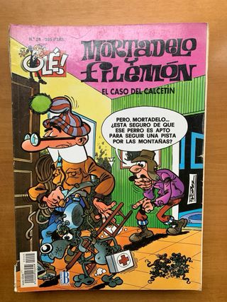 Tebeos Mortadelo y Filemón colección Olé