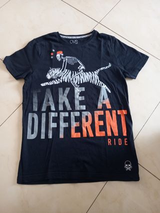 3 T-shirt Bambino Cotone 12-13 Anni