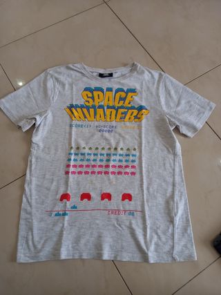 3 T-shirt Bambino Cotone 12-13 Anni