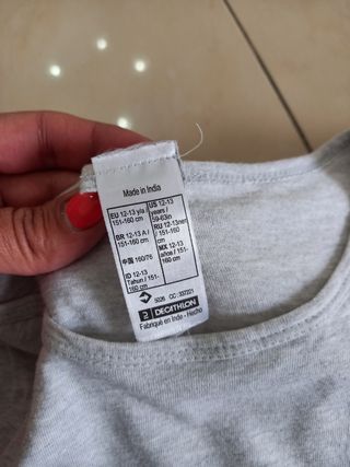 3 T-shirt Bambino Cotone 12-13 Anni