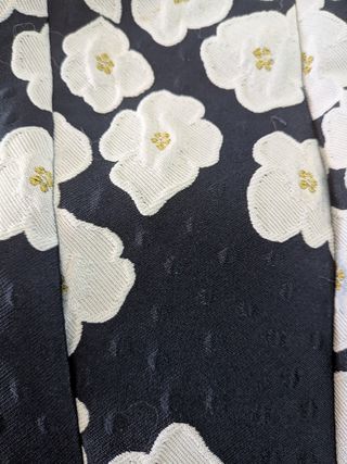 Vestido Carolina Herrera - Azul Marino c/ Flores