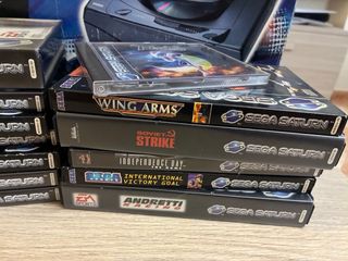 Sega Saturn + 12 juegos