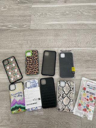 Fundas iPhone 11 Pro Max - 9 unidades