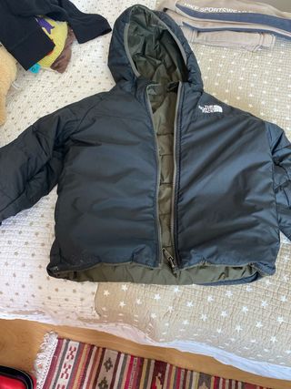 Chaqueta The North Face Verde Oliva de niño