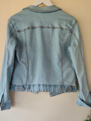 Cazadora vaquera Pull&Bear XL