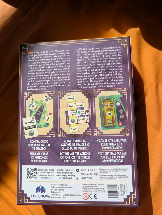 Flatiron: Juego de Mesa