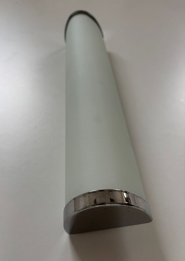 Aplique Baño Moderno - Metal y Cristal