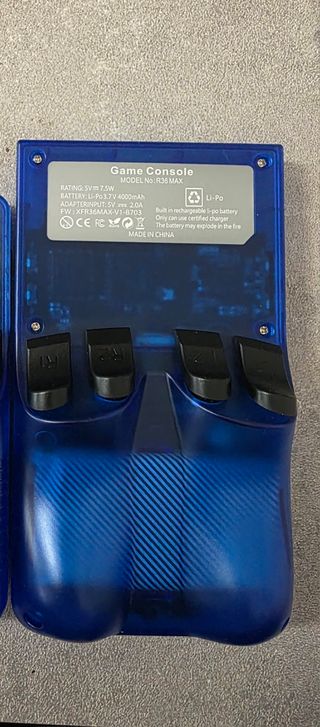 R36 Max - Console portatile blu