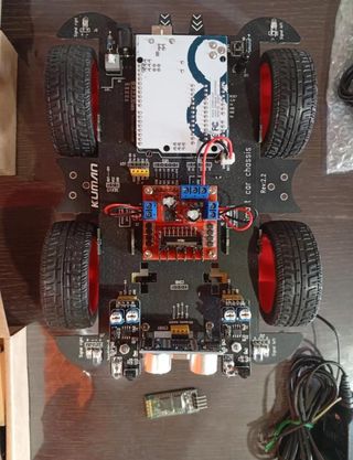 GANGA KIT ARDUINO COCHR ROBOT KUMAN SM11