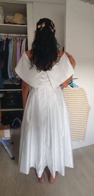 Vestido novia civil talla 32