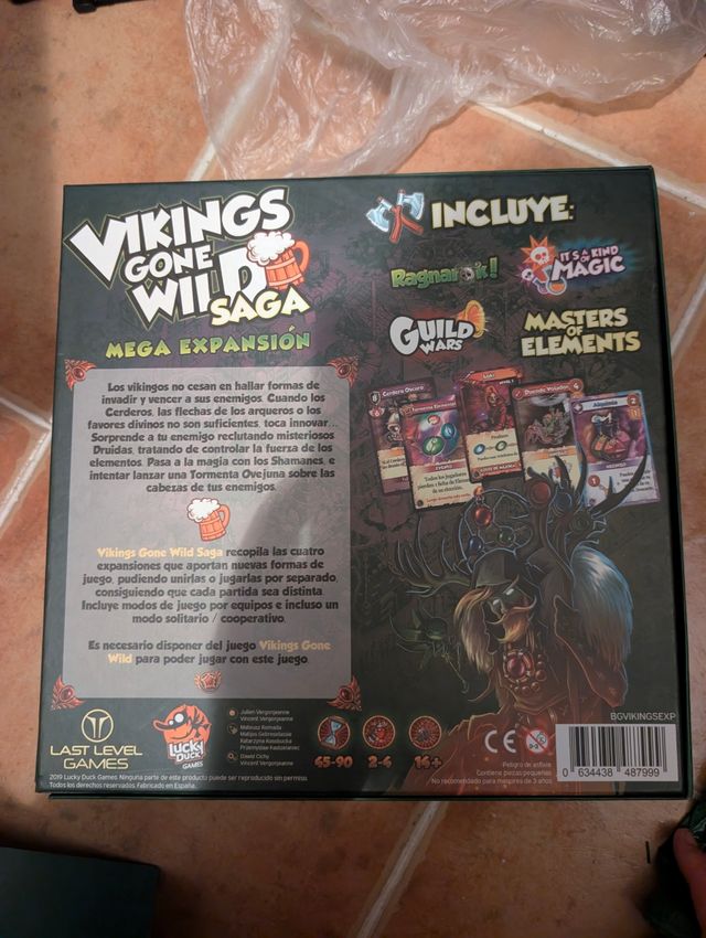 Vikings Gone Wild Saga - incluye las expansiones