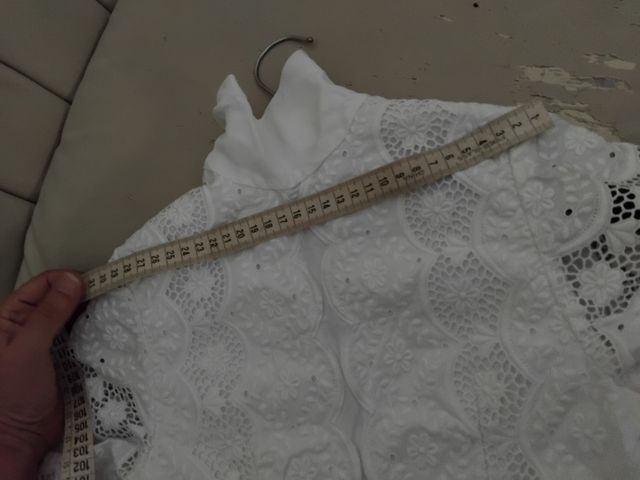 Abito pizzo sangallo bianca