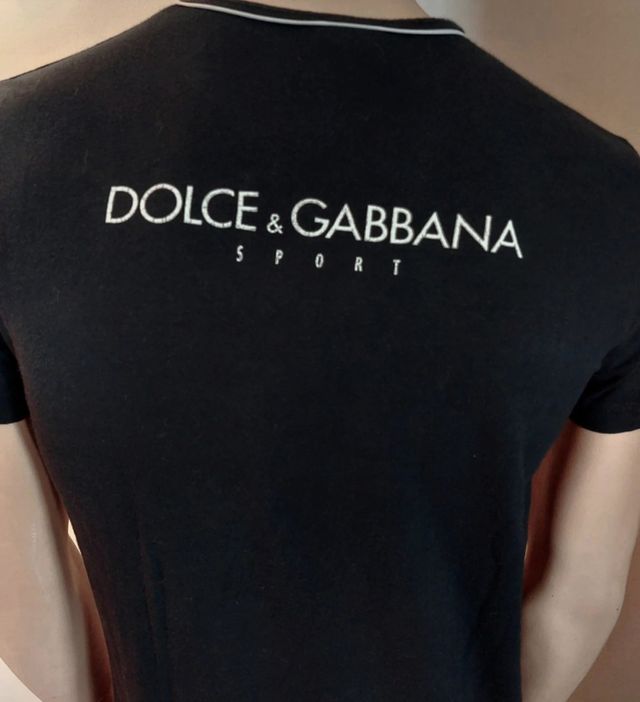 T-shirt Dolce&Gabbana Sport nera