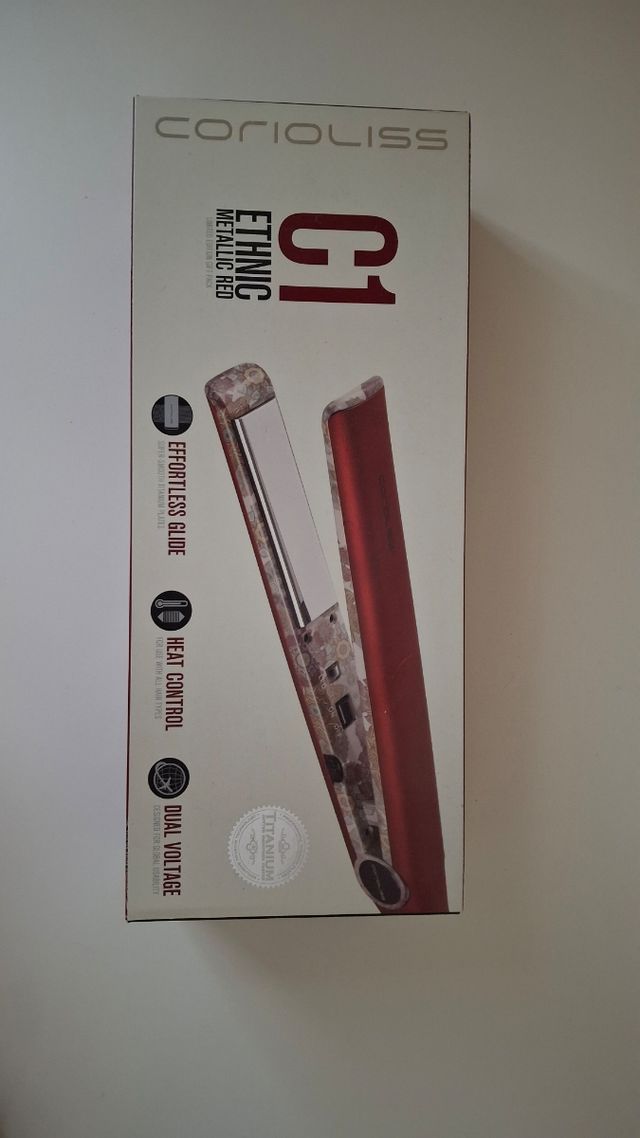 Plancha Corioliss C1 Ethnic Rojo