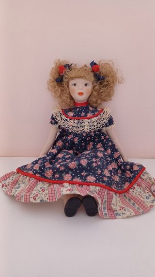 8 Muñecas porcelana vintage
